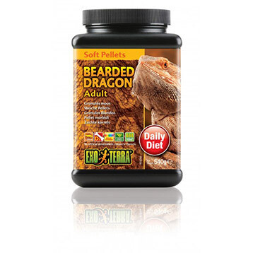 Exo Terra Bearded Dragon Adult Soft Pellet 540g
