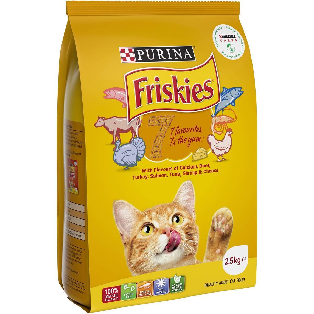 Friskies Adult  Seven 2.5kg