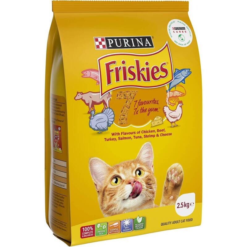 Friskies Adult  Seven 2.5kg