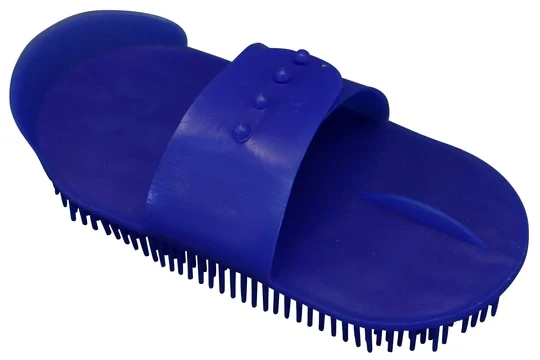 PLASTIC MASSAGE CURRY COMB Blue