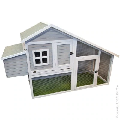 Wooden Chicken Coop 2 Storey 197.2x81x121.3