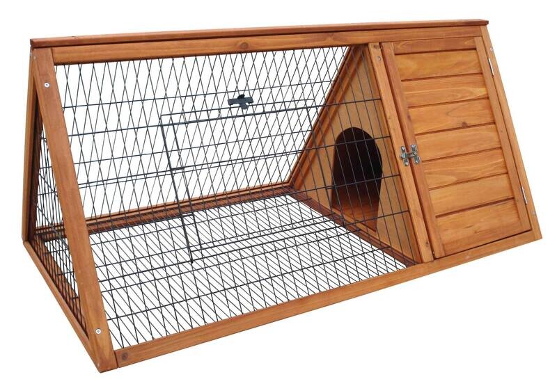 Little Ones Triangle Guinea Pig Hutch 113cm