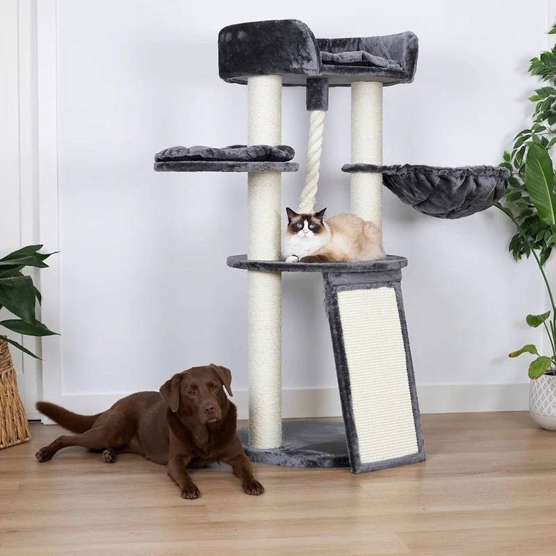 Kazoo Kitty Scratch &amp; Sleep 600 x 600 x 1410mm