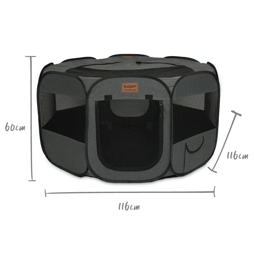 Kazoo Premium Pop Up Pet Playpen L 1160 x 1160 x 600mm