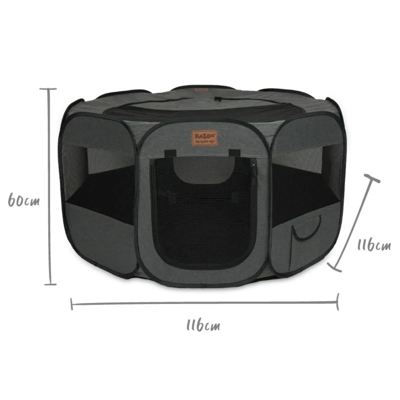 Kazoo Premium Pop Up Pet Playpen L 1160 x 1160 x 600mm