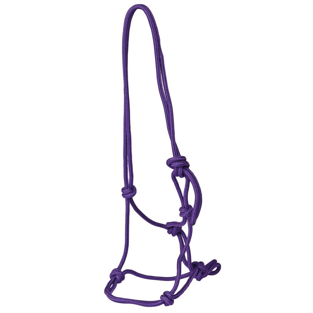 Rancher MINI ROPE HALTER Small Purple