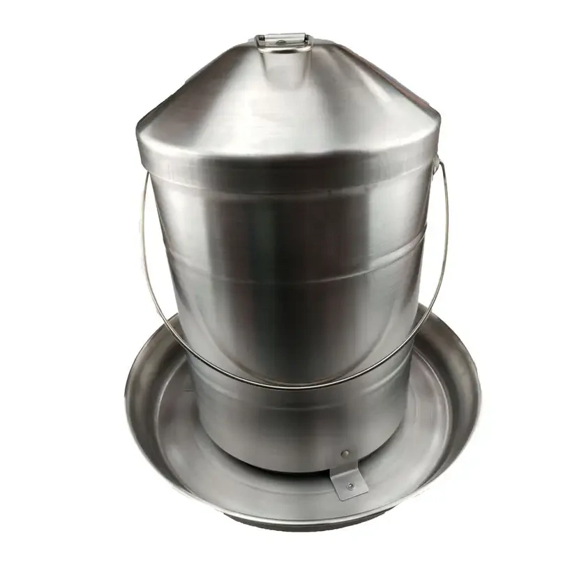 Poultry Feeder Stainless Steel 12kg