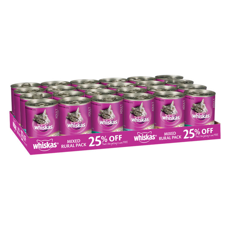 Whiskas Beef Casserole 24 x 400G