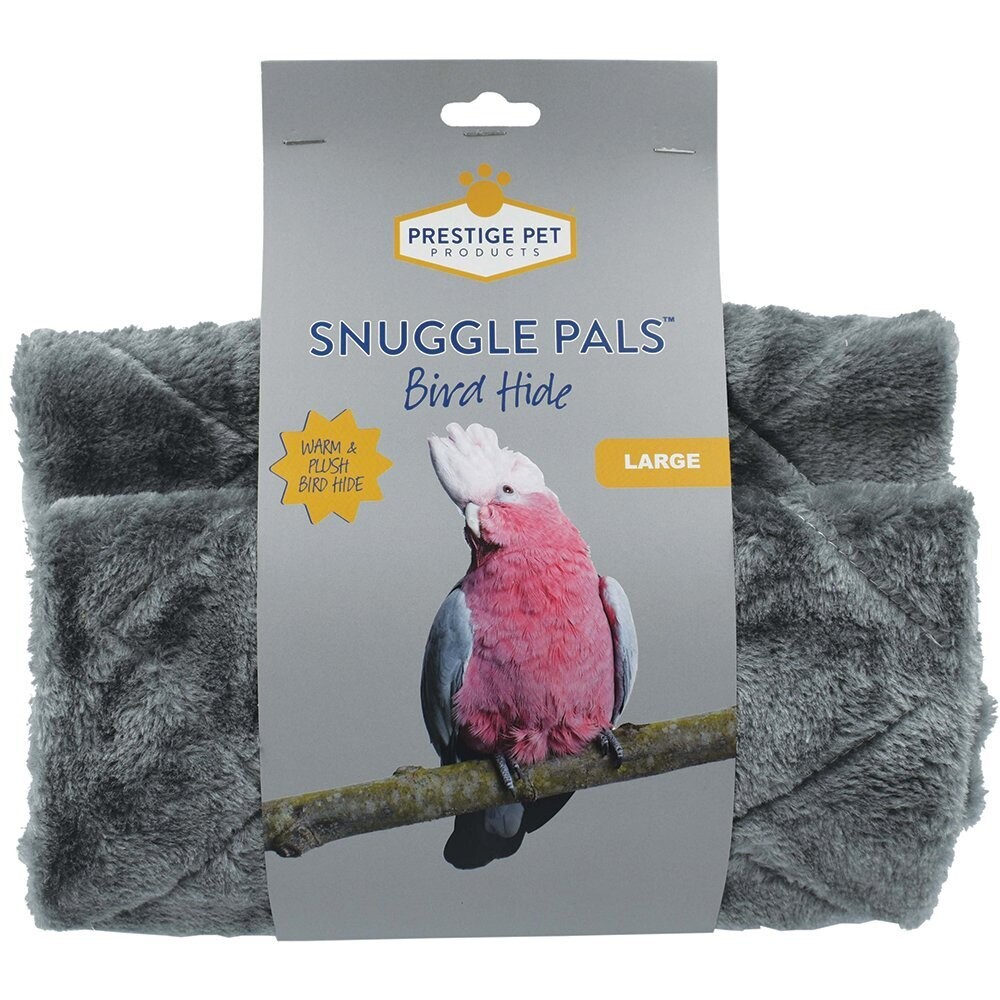 Snuggle Pals BIRD HIDE Large - Grey (22H x 17W x 30D)