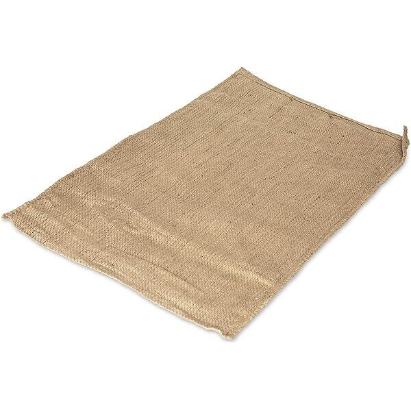 Fitted Hessian Dog Bed Cover Large