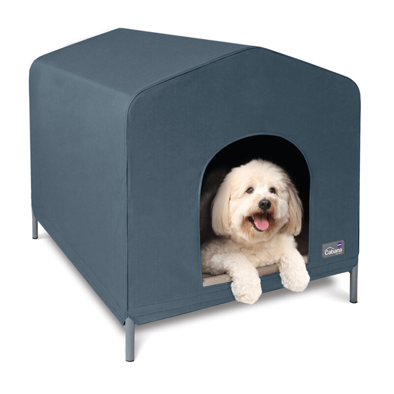 KAZOO Cabana Dog House Ex Small 470W x 550D x 470H mm Cobalt