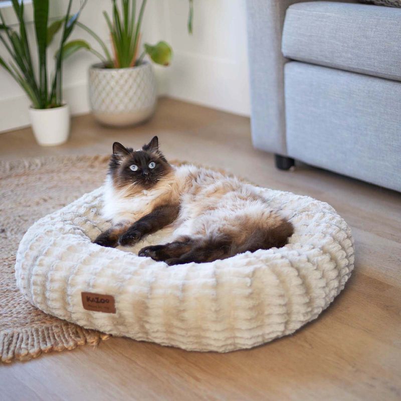 Kazoo Loop Bed M 51 x 51 x 28cm Clay