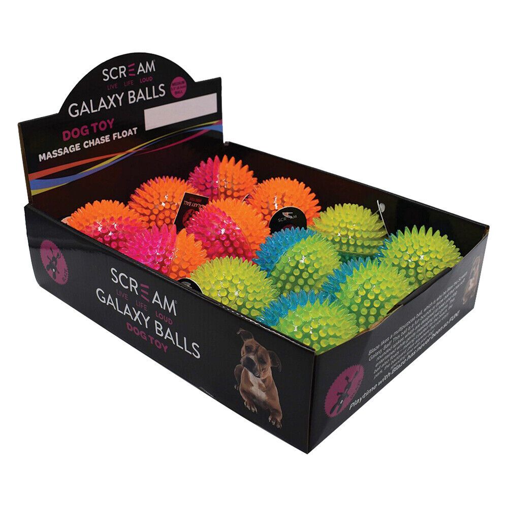 Scream GALAXY BALL COUNTER DISPLAY 12pk - Medium 8.4cm