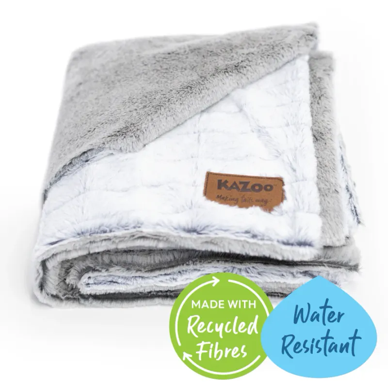Kazoo Reversible Snuggle Pet Blanket Cloud 105 x 130cm Cloud