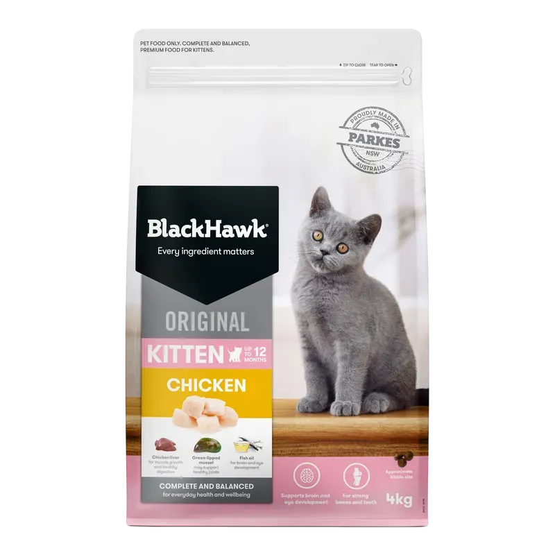 Black Hawk Kitten Chicken 4kg