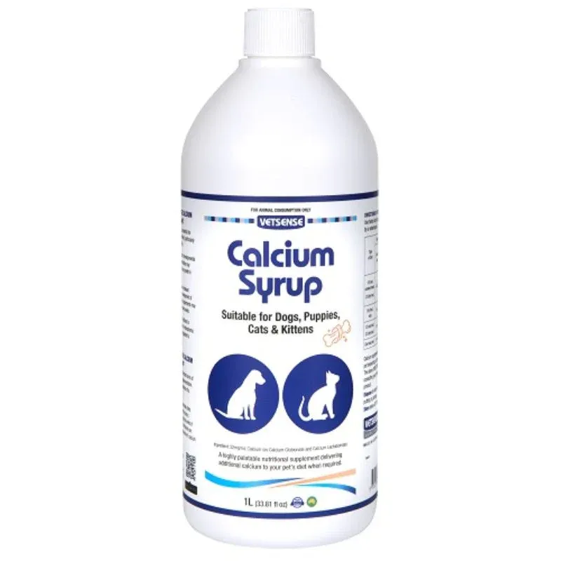 Vetsense Calcium Syrup 1lt