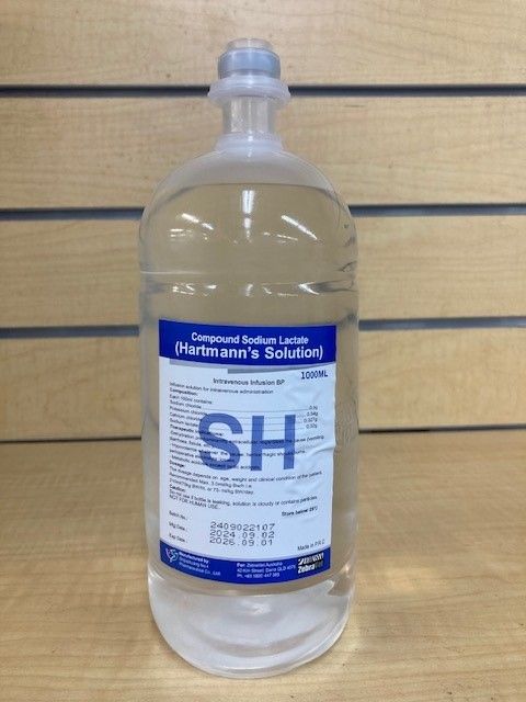 IV Solution (Hartmann&#39;s) 1 litre Bottle