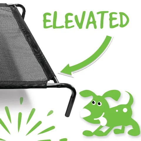 Dog Bed Flea Free Mesh Large