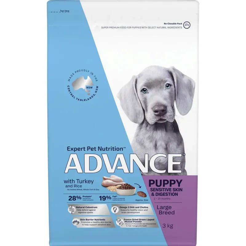 Advance Puppy L/B Sensitive Skin 3kg