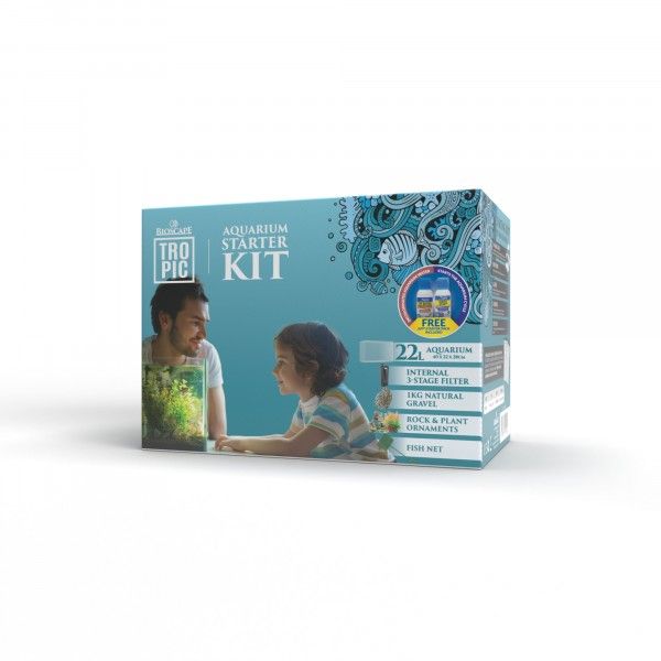 Bioscape Deluxe Aquarium Starter Kit 22Lt
