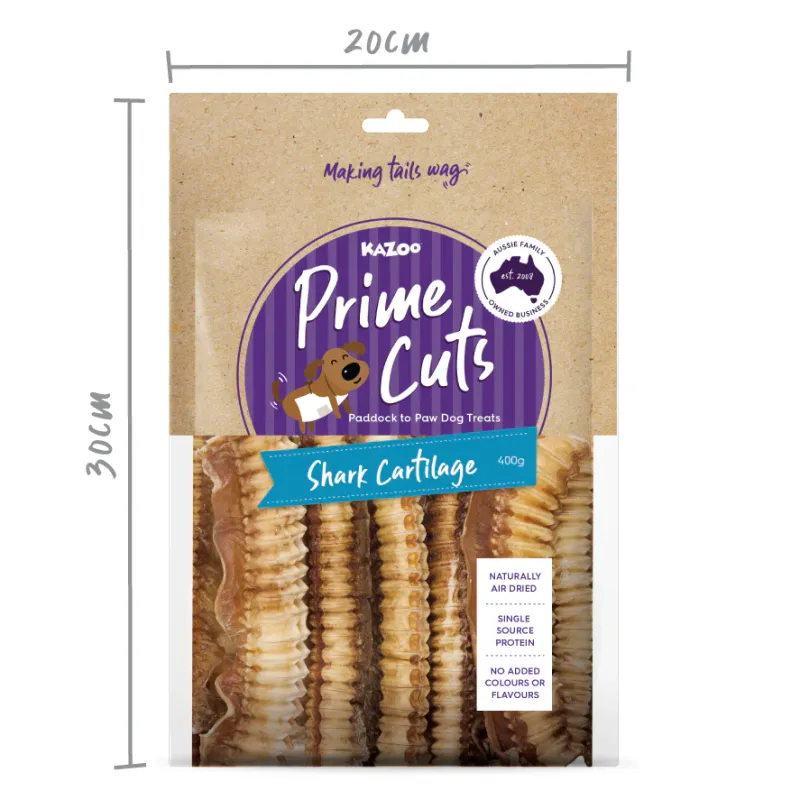 Kazoo  Prime Cuts Shark Cartilage  400gm Natural