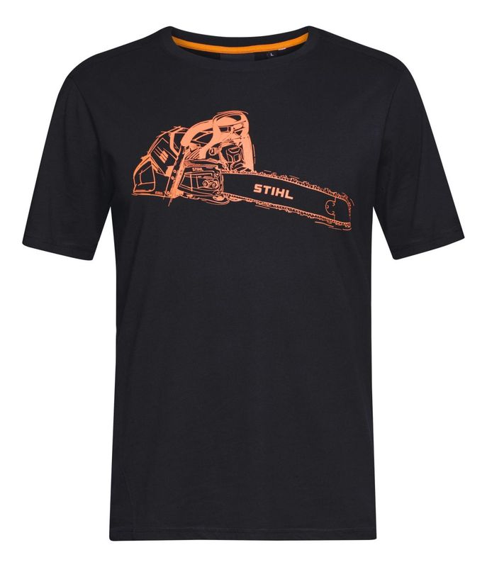 Stihl T Shirt SZ XL MS500i Black