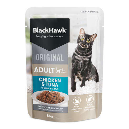 BlackHawk Cat Adult Chicken and Tuna 85g