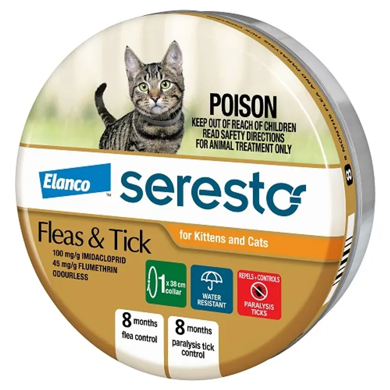 Seresto Flea &amp; Tick Collar for Kittens and Cats