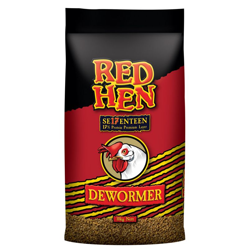 Laucke Red Hen Dewormer (With Wormer) 10kg