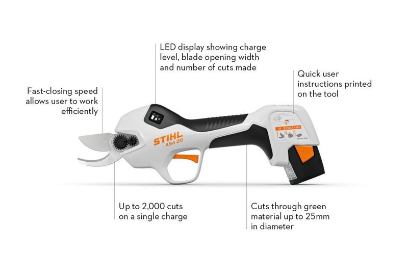 Stihl ASA 20.0 SET Cordless Lopping Shears