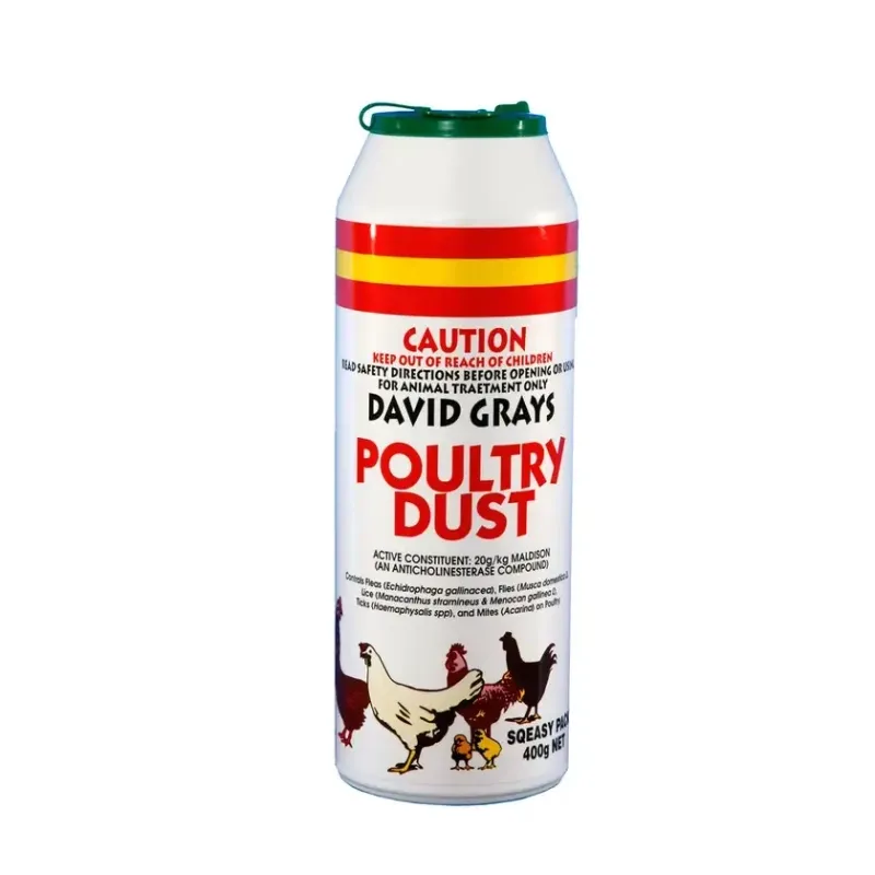 DUST POULTRY 400G DAVID GRAYS