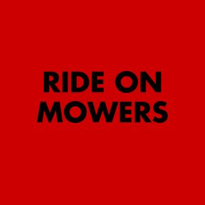 RIDE ON MOWERS