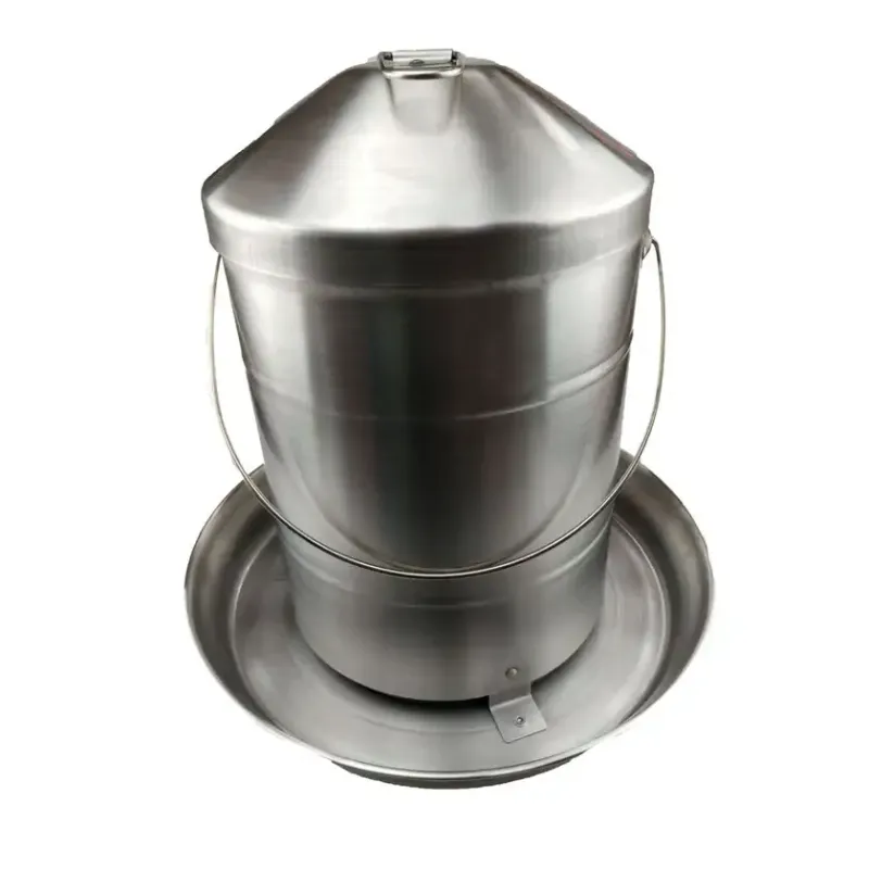 Poultry Feeder Stainless Steel 12kg