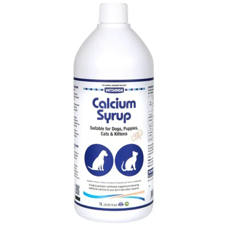 Vetsense Calcium Syrup 1lt