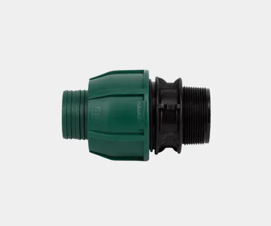 1 1/4 ' x 1 1/4' RURAL END CONNECTOR Poly NNR244