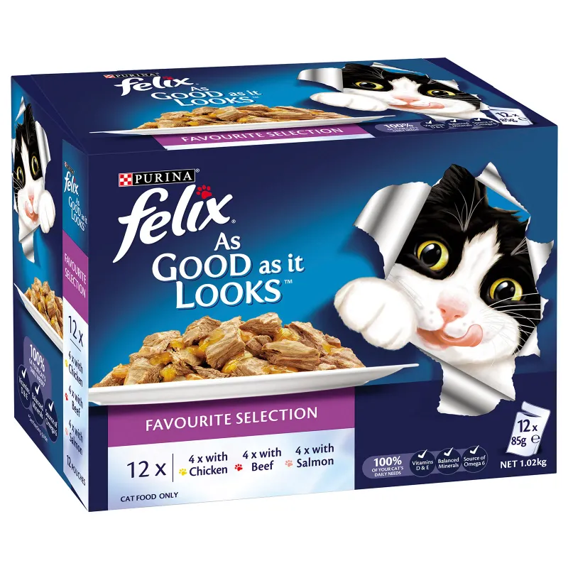 Felix Agail Favourite Selection 12 Sachet