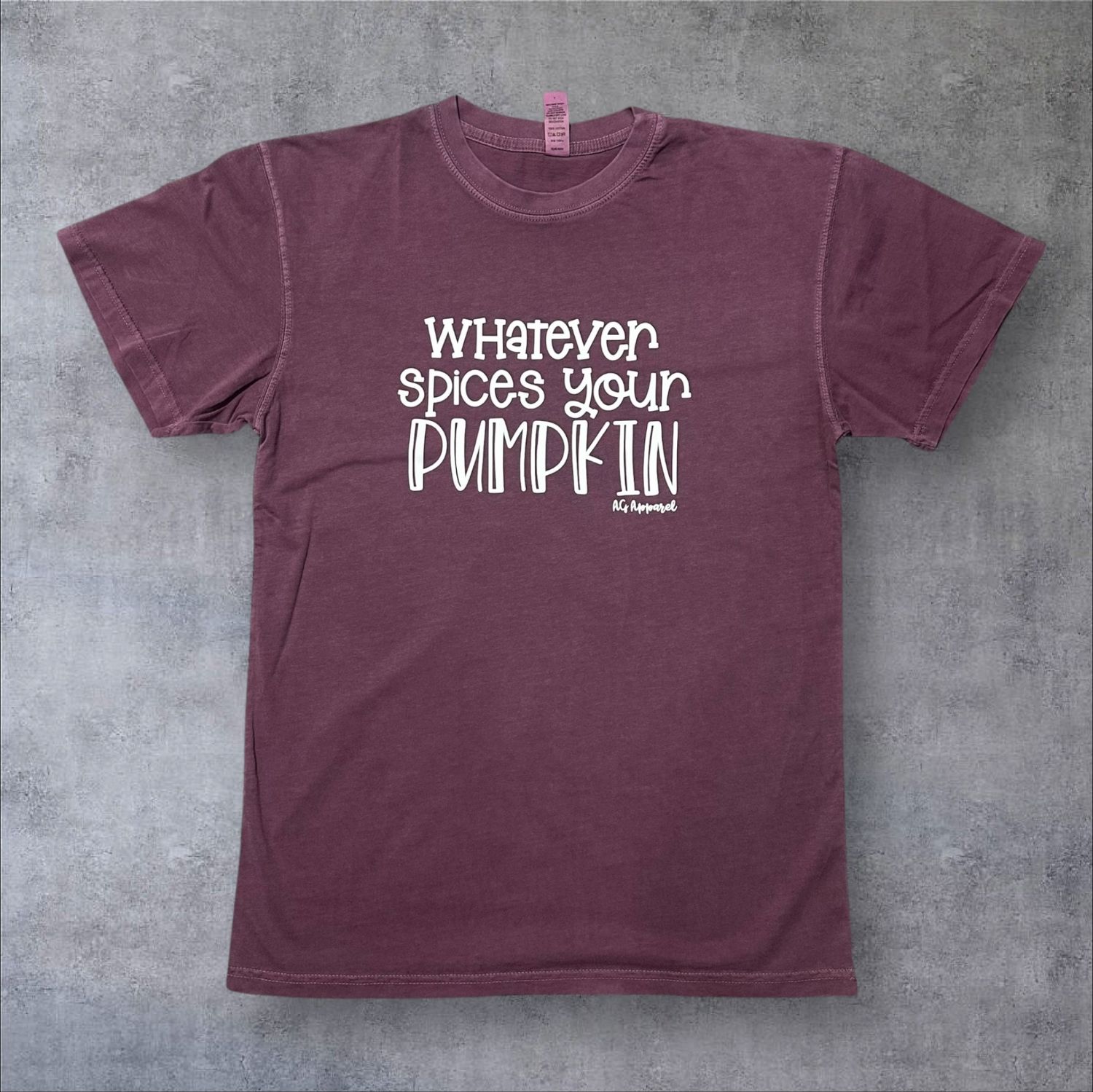 Whatever Spices Your Pumpkin Dyed T-shirts (Adult Small)