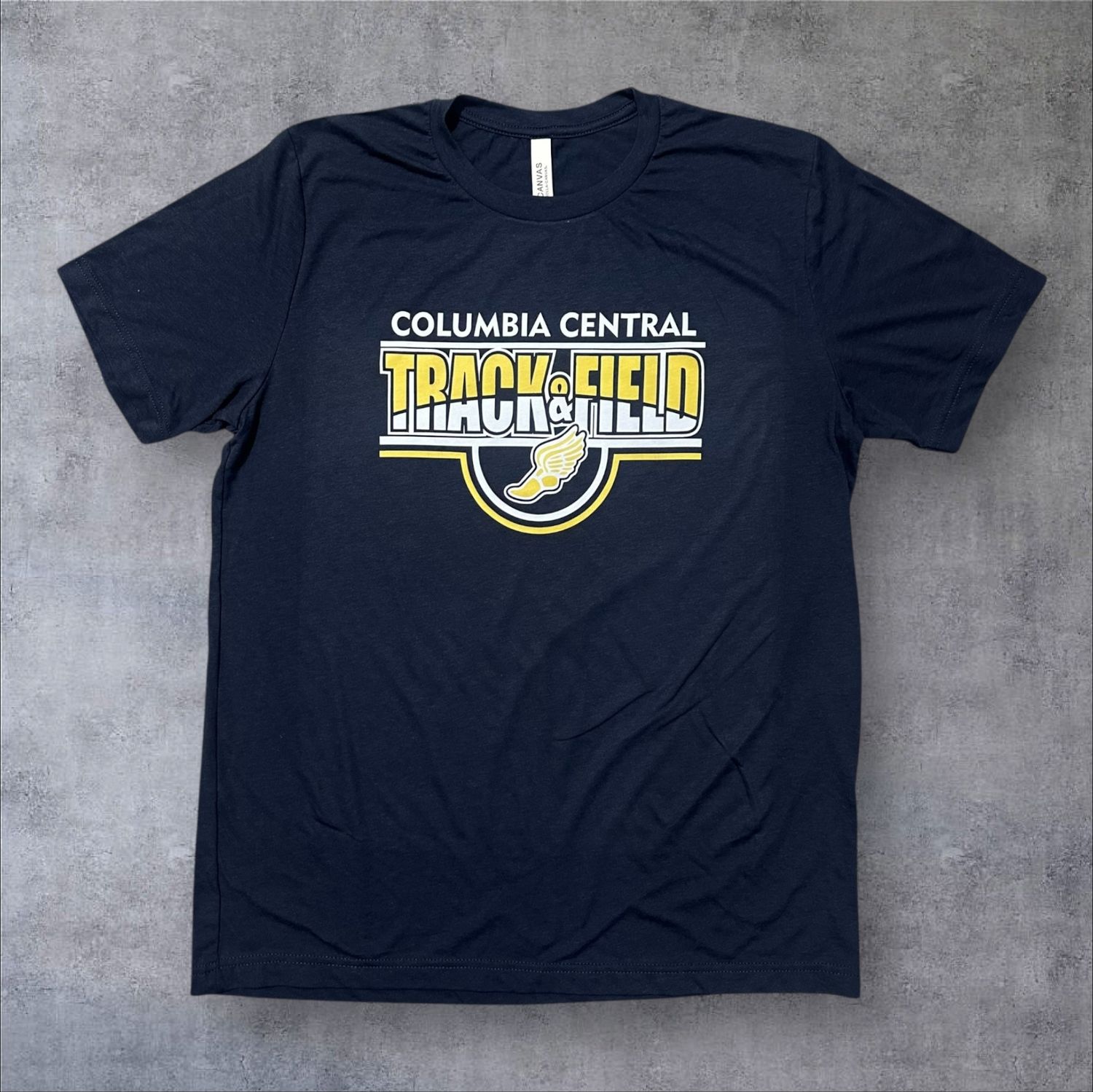 Columbia Central Track &amp; Field Softstyle T-Shirt (Adult Large)
