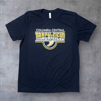 Columbia Central Track &amp; Field Softstyle T-Shirt (Adult Large)