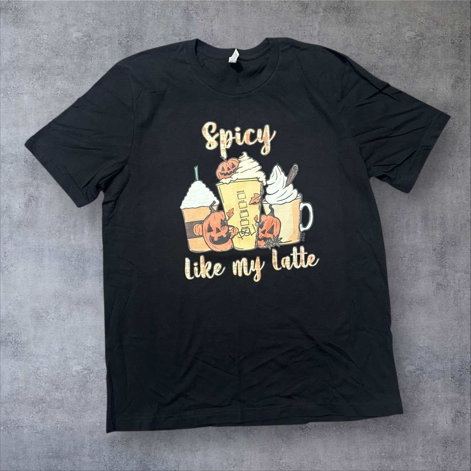 Spicy Like my Latte Softstyle T-Shirt (Adult X-Large)