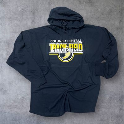 Columbia Central Track and Field Game Day Jersey Hooded (Womens Large)