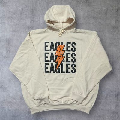 Eagles Basketball Hoodie (Adult 3X-Large)