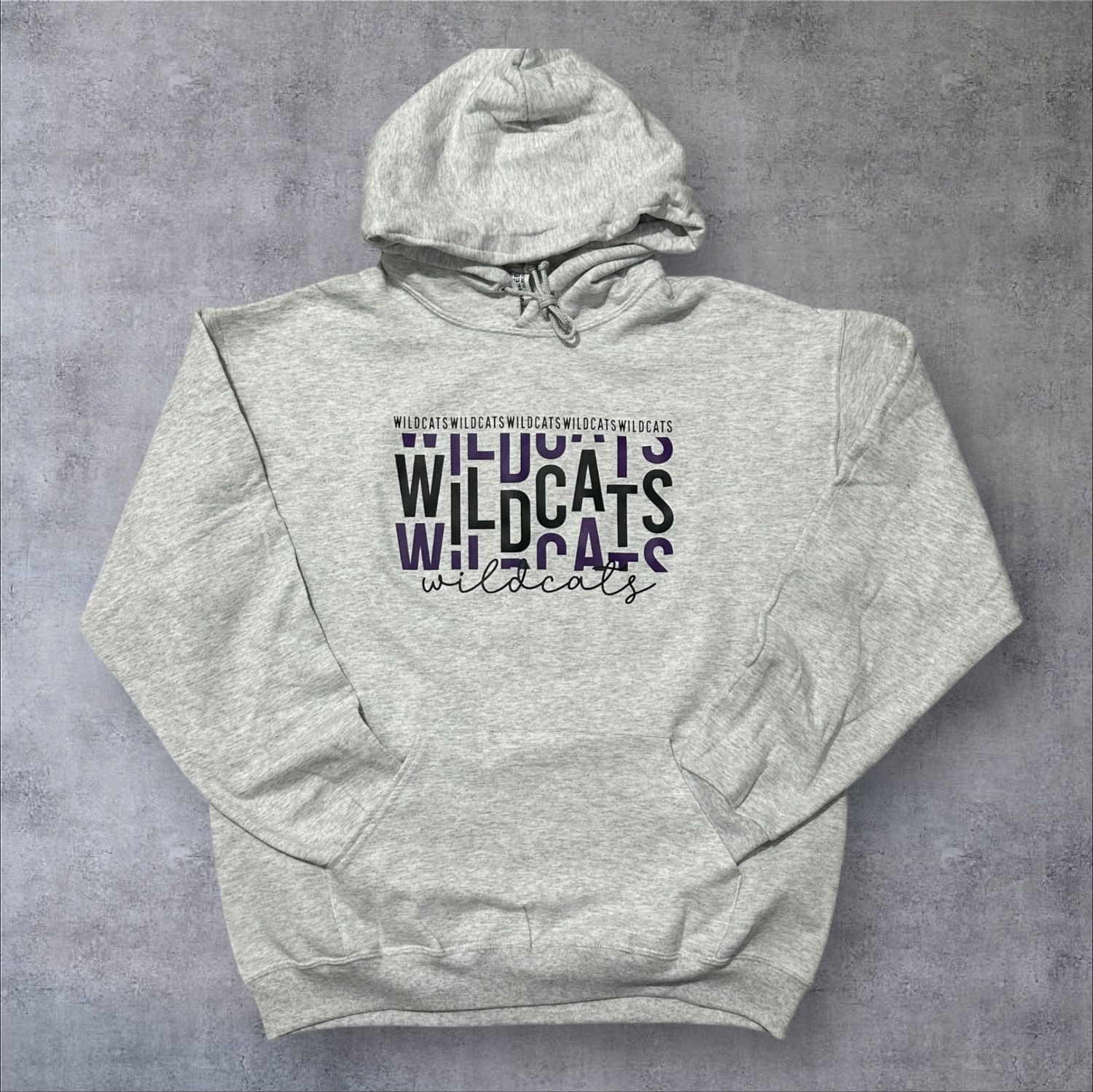 Purple &amp; Black Wildcats (Adult Large)