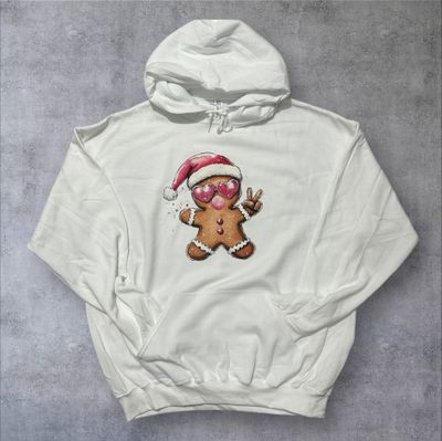 Gingerbread Christmas Hoodie (Adult X-Large)