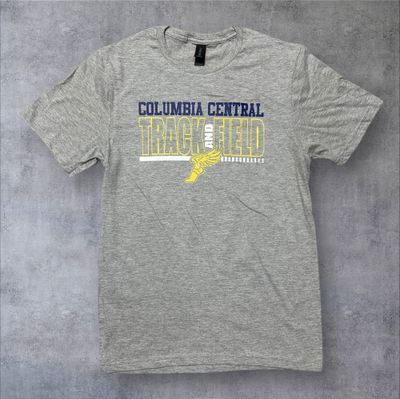 Columbia Central Track &amp; Field Softstyle T-Shirt (Adult Small)