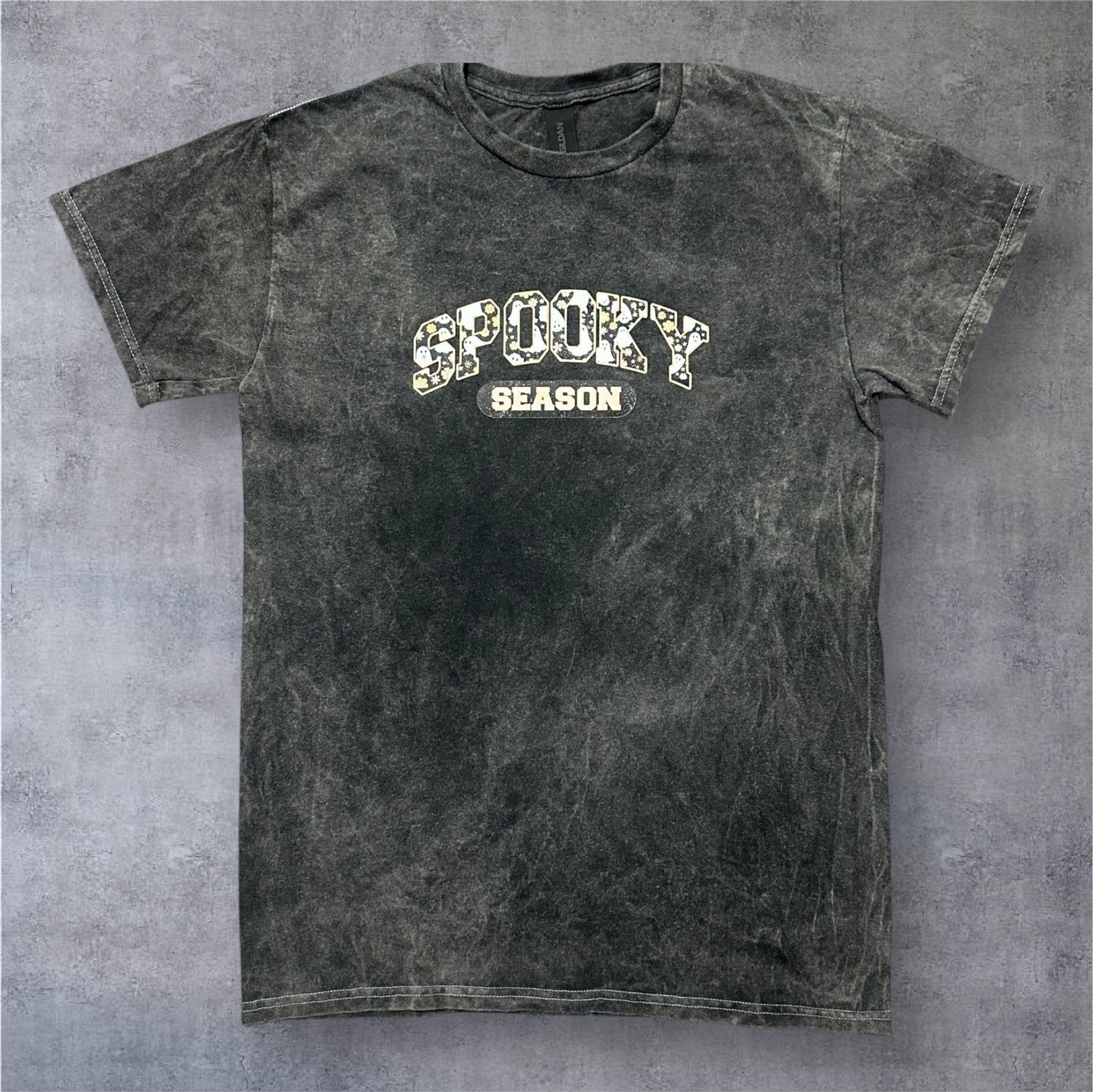 Spooky Season Vintage Wash T-Shirt (Adult Small)