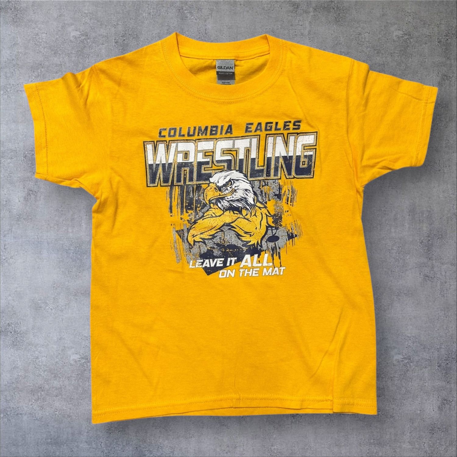 Columbia Eagles Wrestling T-Shirt (Youth X-Small)