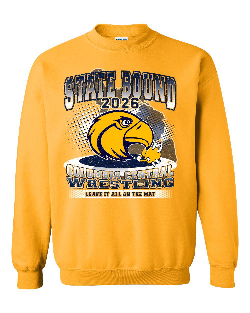 2026 CC Wrestling State Bound Unisex Crewneck Sweatshirt