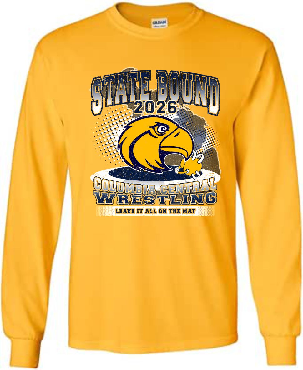 2026 CC Wrestling State Bound Unisex Longsleeve T-Shirt