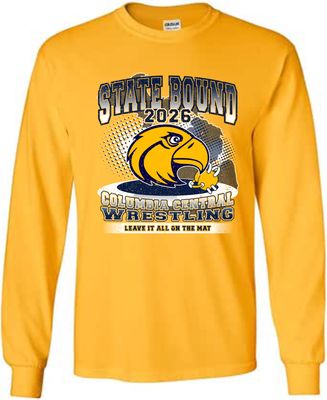 2026 CC Wrestling State Bound Unisex Longsleeve T-Shirt